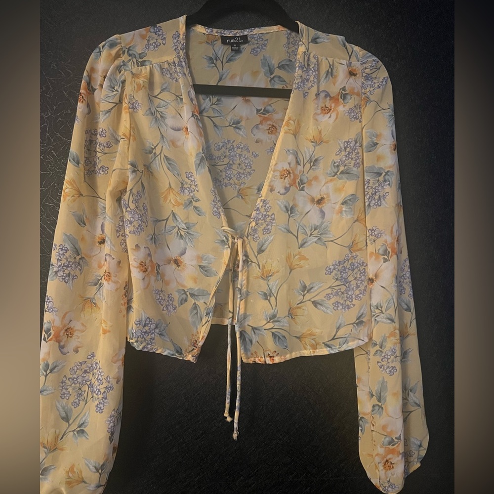 rue21 Crop Cover Up